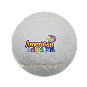 Full Color Fetch Time Pet Tennis Ball