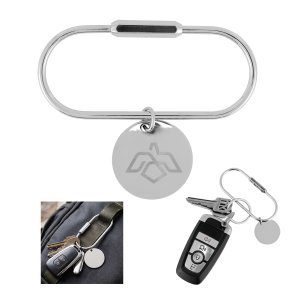 Screw Lock Charm Keychain