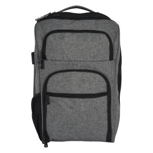 RFID Shielded Heather Backpack Briefcase