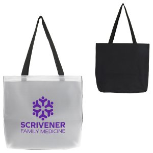Clearly Chic Soft-Touch Tote