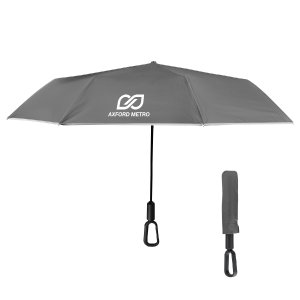 Reflective Trekker Umbrella with Carabiner
