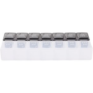 Eco Pill Pal: 7-Day AM/PM Organizer