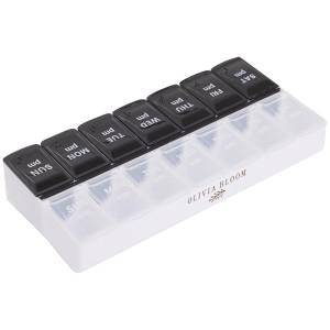Eco Pill Pal: 7-Day AM/PM Organizer