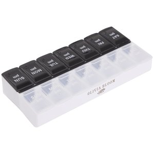 Eco Pill Pal: 7-Day AM/PM Organizer