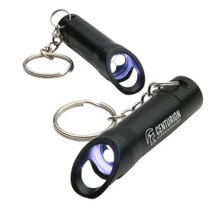 Aluminum Flashlight with Bottle Opener