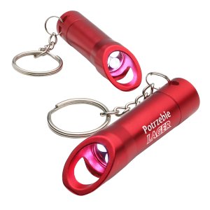 Aluminum Flashlight with Bottle Opener
