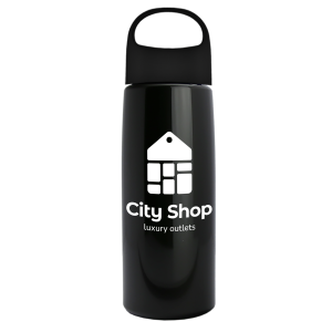 Cascade Tritan Metallike Bottle with Oval Crest Lid - 26 oz.