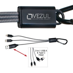 Braided 4-in-1 Charging Cables