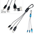 Braided 4-in-1 Charging Cables