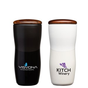 Coffee Cabin 12 oz Ceramic Tumbler