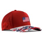 Red/Usa Camo / White