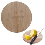 Bamboo Circle Cutting Board