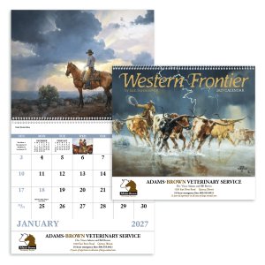 Western Frontier - Spiral Calendar