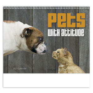 Pets with Attitude - Spiral Calendar