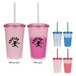 Frosted Fun Color Changing Tumbler 16 oz
