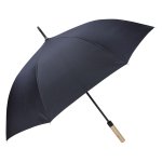 Shed Rain 50" RPET Bamboo-Handled Auto-Open Stick Umbrella