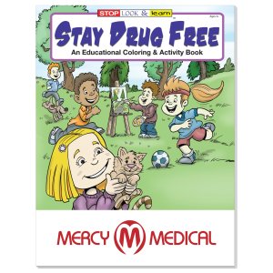 Stay Drug Free Coloring Book