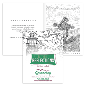 Faithful Reflections Adult Coloring Book