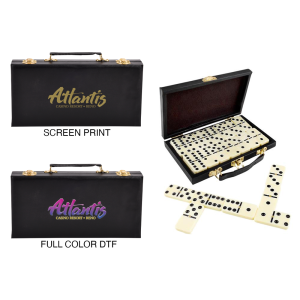 Hinged Case Domino Set