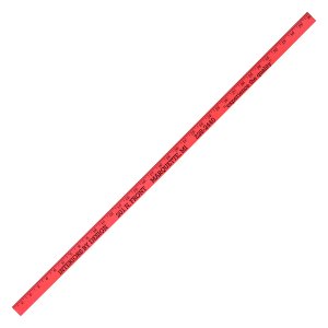 Bright Flourescent Enameled Yardstick