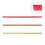 Bright Flourescent Enameled Yardstick