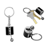 Gear Shifter Fidget Keychain