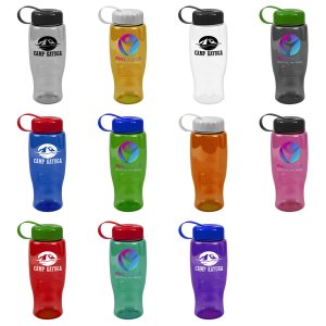 ColorPop Bottle with Tethered Lid - 27 oz.