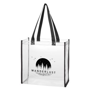 Gridiron Game Day Clear Tote