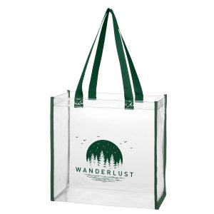 Gridiron Game Day Clear Tote