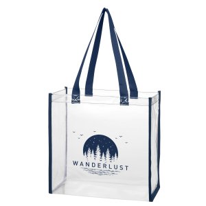 Gridiron Game Day Clear Tote