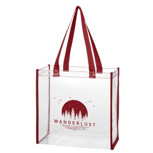 Gridiron Game Day Clear Tote