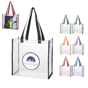 Gridiron Game Day Clear Tote