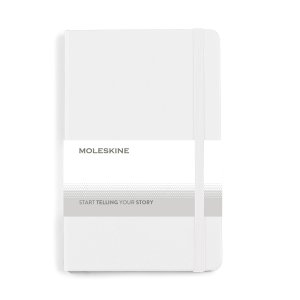 Moleskine Hard Cover Ruled Medium Notebook