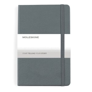 Moleskine Hard Cover Ruled Medium Notebook