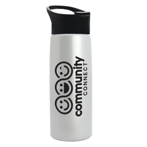 Cascade Tritan Metallike Bottle with Pop-Up Lid - 26 oz.