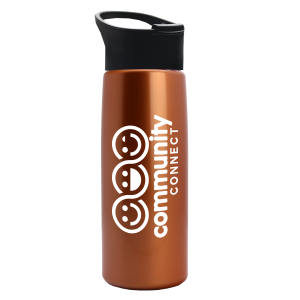 Cascade Tritan Metallike Bottle with Pop-Up Lid - 26 oz.