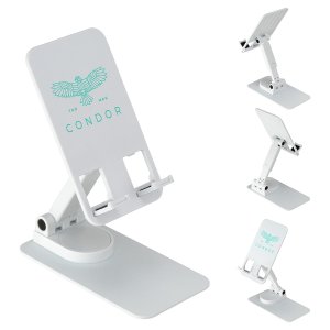 SpinView Steel Desk Phone Holder