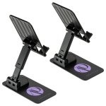 SpinView Steel Desk Phone Holder