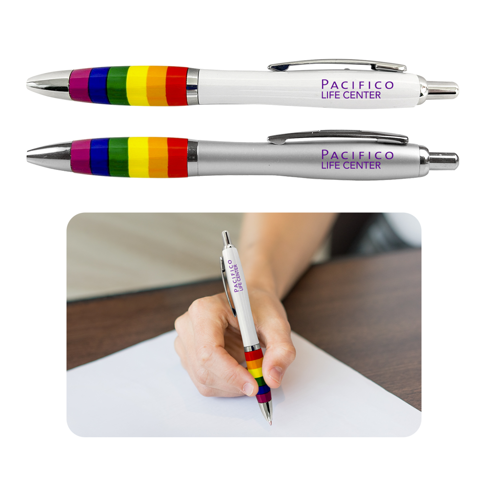Rainbow Grip Pen