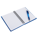 Translucent Cover Notebook and Pen 5" x 7"