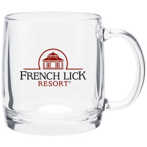 Oslo Glass Coffee Mug 13 oz