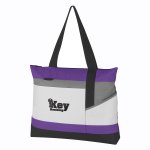 White With Purple