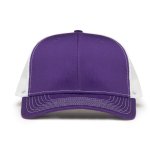 Purple With White