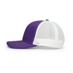 Purple With White