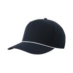 Navy Blue With White