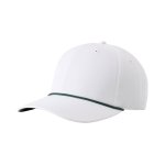 White/Dark Green