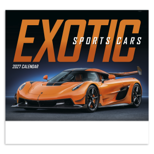 Exotic Sports Cars - Stapled Calendar