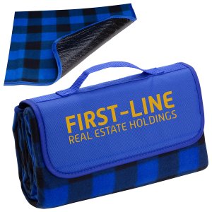 Glenwood Plaid Roll-Up Blanket
