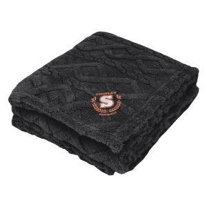 Cozy Cable Chill Blanket