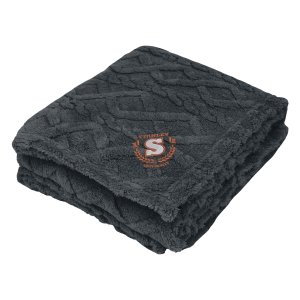 Eco Fleece 48x63 Cable Knit Blanket